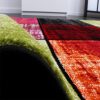 Tarka kockás gyerekszoba szőnyeg - többszínű 60x100 cm