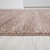 Rövidszárú szőnyeg melírozott mintával - bézs 70x140 cm