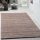 Rövidszárú szőnyeg melírozott mintával - bézs 240x320 cm