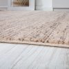 Rövidszárú szőnyeg melírozott mintával - krém 70x140 cm