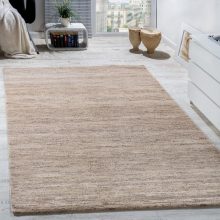   Rövidszárú szőnyeg melírozott mintával - krém 70x250 cm