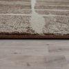 Modern stílusú szőnyeg festékcsíkos - barna 200x280 cm