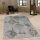 Bel- és kültéri különleges mintás szőnyeg - szürke 160x220 cm