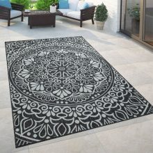   Bel- és kültéri szőnyeg oriental típusú - fekete 160x220 cm