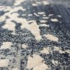 Vintage stílusú szőnyeg koptatott mintával - kék 200x290 cm