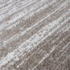 Rövidszálú színátmenetes szőnyeg - krém 160x230 cm