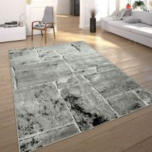 Járólap mintás szőnyeg - szürke 200x280 cm