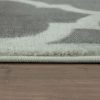 Marokkói csempemintás szőnyeg - szürke 240x340 cm
