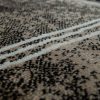 Márványmintás-kockás szőnyeg - barna 160x220cm