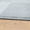 Márványmintás-kockás szőnyeg - szürke 240x340 cm