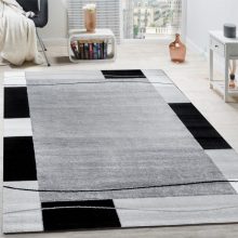 Modern szegélyű szőnyeg - szürke 240x340 cm