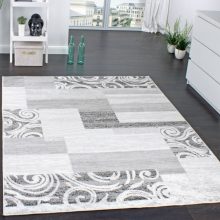 Inda mintás modern szőnyeg - szürke 160x220 cm