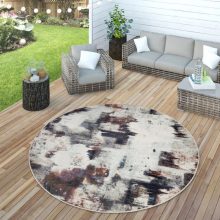 Outdoor Rug Abstract Pastel