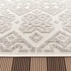 In- & Outdoor Rug Garden Scandi Geometric Pattern