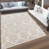 In- & Outdoor Rug Garden Scandi Geometric Pattern