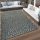 Bel- és kültéri marokkói mintás szőnyeg - szürke 120x170 cm