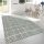 Modern síkszövésű vonalas szőnyeg - fehér-fekete 80x150 cm
