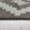 Rövidszálú Skandináv stílusú szőnyeg - szürke 160x230 cm