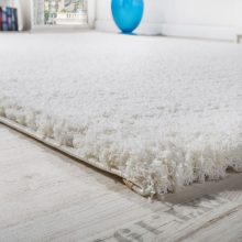   Shaggy szőnyeg mikropoliészter szálakkal - krém 160x220 cm