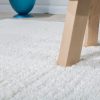 Shaggy szőnyeg mikropoliészter szálakkal - krém 120x170 cm