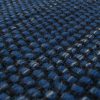 Tarka síkszövésű szőnyeg - kék 240x340 cm