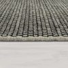 Tarka síkszövésű szőnyeg - szürke 60x110 cm