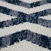 Kézi szövésű szőnyeg Skandináv stílusban - kék 140x200 cm