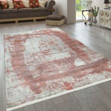Festett mintázatú szőnyeg - piros 80x150 cm