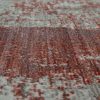 Festett mintázatú szőnyeg - piros 120x170 cm