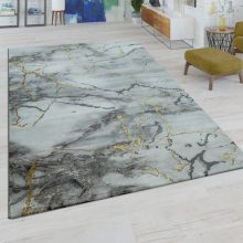 Rövidszálú márvány mintás szőnyeg - arany 160x230 cm