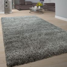 Shaggy monokróm szőnyeg - szürke 80x150 cm