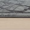 Rövidszálú marokkói mintás szőnyeg - szürke 200x280 cm