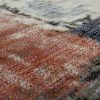 Rövidszálú mozaik mintás szőnyeg - színes 120x170 cm