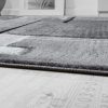 Geometriai mintás szőnyeg - szürke 80x150 cm