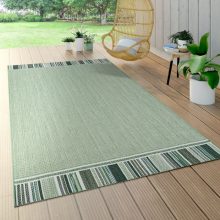 Bel- és kültéri szőnyeg szegéllyel - zöld 80x150 cm