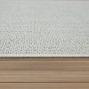 Kültéri szőnyeg mintás széllel - bézs-zöld 80x150 cm