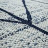 Indoor & Outdoor Flat-Weave Rug Geometric Design