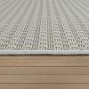 Bel- és kültéri szizál hatású szőnyeg - fehér 160x230 cm