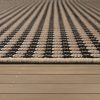 Kül- és beltéri szizál kinézetű kétszínű szőnyeg - natúr 120x170 cm