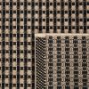 Kül- és beltéri szizál kinézetű kétszínű szőnyeg - natúr 120x170 cm