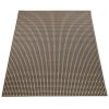 Kül- és beltéri szizál kinézetű kétszínű szőnyeg - natúr 160x230 cm