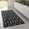 Bel- és kültéri scési stílusú szőnyeg - fekete 120x170 cm