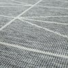 Bel- és kültéri scési stílusú szőnyeg - szürke 120x170 cm
