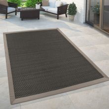 Bel- és kültéri szizál szőnyeg - antracit 160x220 cm