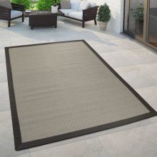 Bel- és kültéri szizál szőnyeg - szürke 80x150 cm