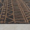 Outdoor Rug Balcony Abstract Aztec Geometric