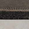 Bel- és kültéri szőnyeg szegéllyel - antracit 240x340 cm