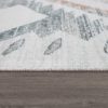 Etno mintás szőnyeg - szürke 60x100 cm