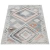 Etno mintás szőnyeg - szürke 80x150 cm
