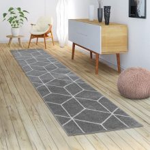 Skandináv stílusú szőnyeg - szürke 70x140 cm